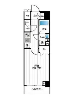 CREST TAPP 東十条【4階】の間取り