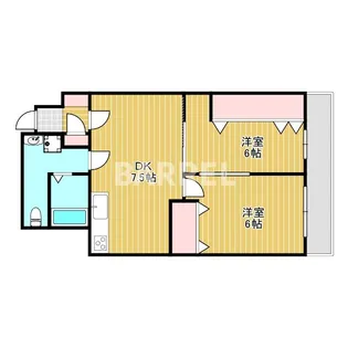 ヨルム稲津【3階】の間取り