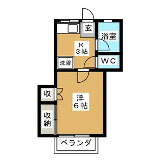 アネックス三和【2階】の間取り