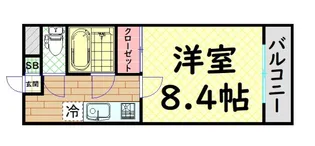 白鷺TKハイツ2号館【2階】の間取り
