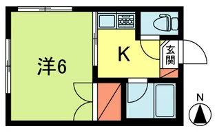 STハイツ【1階】の間取り