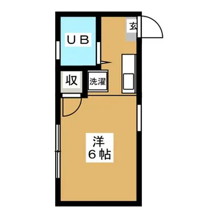 コーポ小松【1階】の間取り