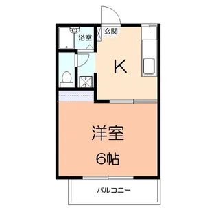 プログレス渋沢【1階】の間取り