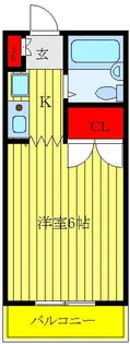 ジュネス【3階】の間取り