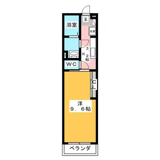 リブリ・寿【1階】の間取り