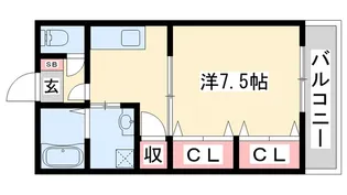 グリーンハイムD【1階】の間取り