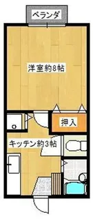 セジュール辻本I【1階】の間取り