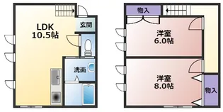 カーサイルシエロの間取り