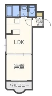 エクシード南郷【2階】の間取り