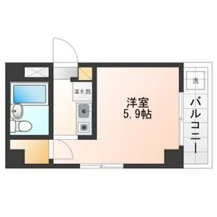ラジール新道【4階】の間取り