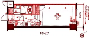 フェニックス新横濱クアトロ【2階】の間取り