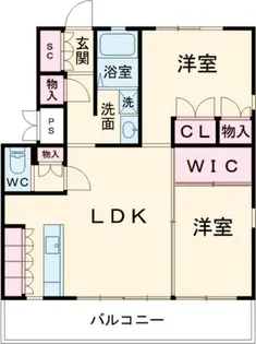 PLATEAU【2階】の間取り