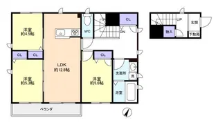 プレジール【2階】の間取り