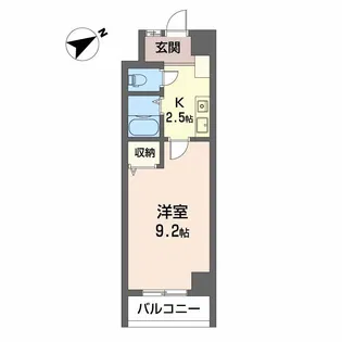 エスペランサNSコート【4階】の間取り