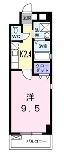 ノーブル・コーケ・横浜【2階】の間取り