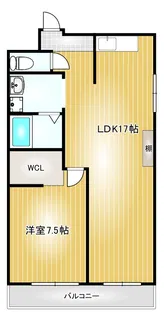 第一盛運マンション【4階】の間取り