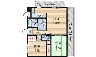 アルエット【2階】の間取り