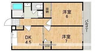 アイアールコート【2階】の間取り