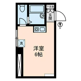 ダイヤモンドレジデンス西小岩【4階】の間取り