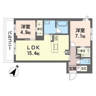 王禅寺の杜【2階】の間取り