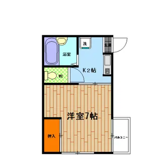 TS堀の内【2階】の間取り