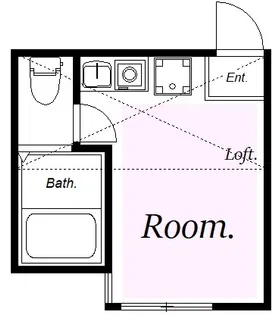 さくら元住吉【1階】の間取り