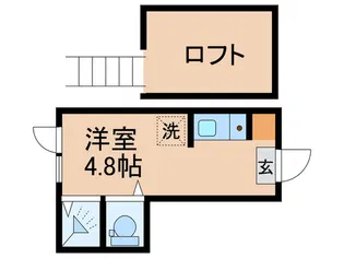 フレシール中落合【3階】の間取り
