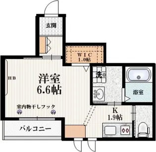 NewSafole三軒茶屋【4階】の間取り