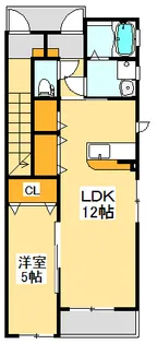 Freesia(フリージア)【1階】の間取り