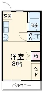 エステートTAKAKU【1階】の間取り