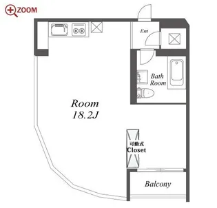 BAUWERK【4階】の間取り