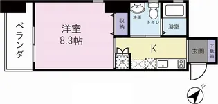 アイワプラザ【10階】の間取り