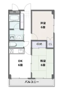 メゾンSAKO【1階】の間取り