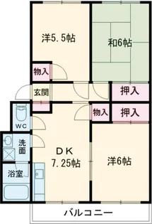 光洋マンション【3階】の間取り