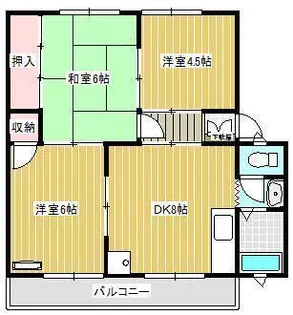 3DKの間取り画像