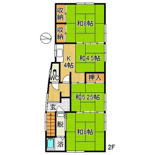 メゾン林V【2階】の間取り