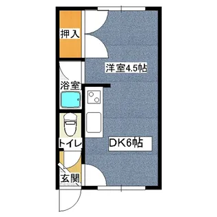 サンヴェルデI【1階】の間取り