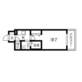 アーバンパーク田辺【9階】の間取り