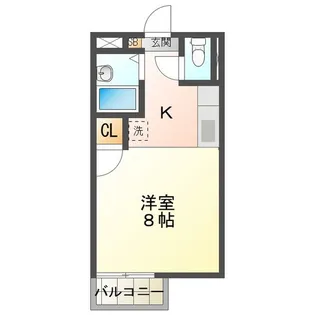 ナチュラルクリマ【1階】の間取り
