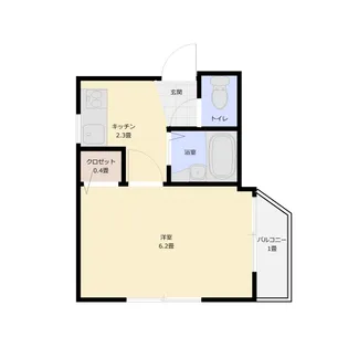 センター12【5階】の間取り