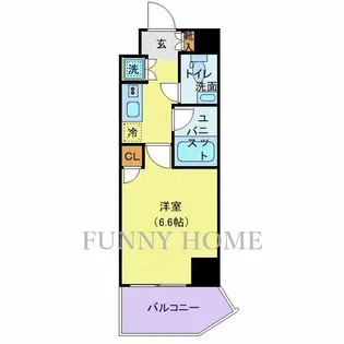 東京都世田谷区池尻3【マンション】の間取り