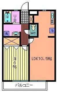 パピリオ【3階】の間取り