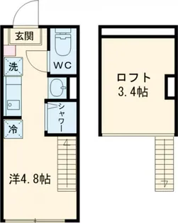EminenceI【1階】の間取り