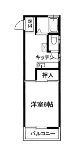 ウェスティーみずほIII【2階】の間取り