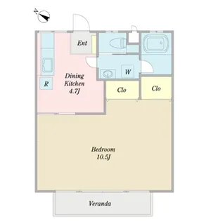 フラワーパーク【1階】の間取り