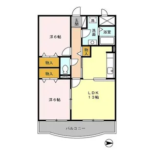 メルヴェイユ【1階】の間取り