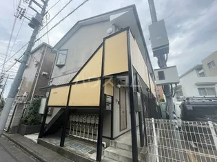 フラットK柿の木坂【1階】の外観