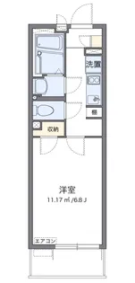 フロンティアIII【3階】の間取り
