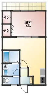 セイシェルハイム11【1階】の間取り