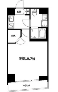 ラベール横濱【2階】の間取り